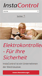 Mobile Screenshot of instacontrol.ch