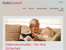 Tablet Screenshot of instacontrol.ch